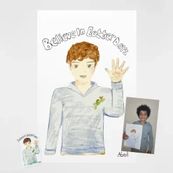 Children Of Art | Gifts Under $30*Wear The Peace Abed Poster Pack