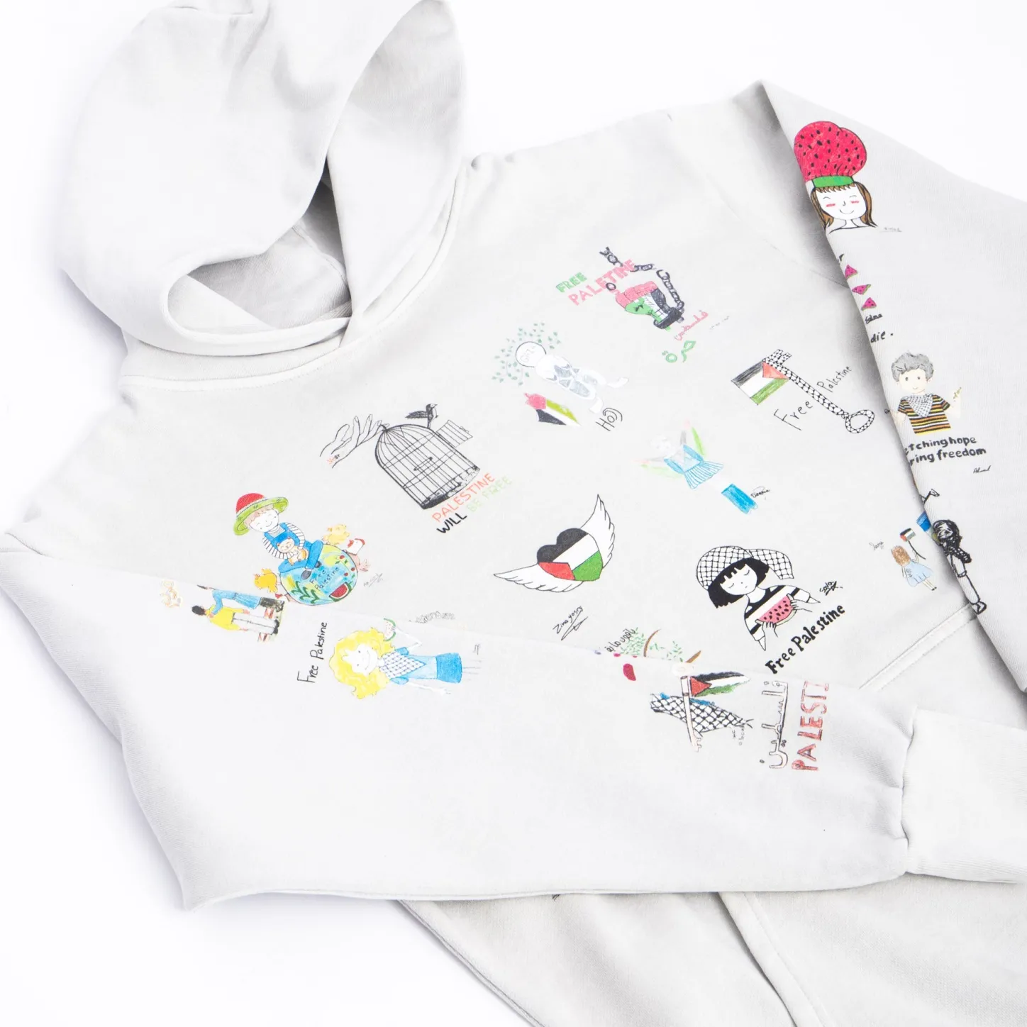 Hoodies & Crews | Children Of Art*Wear The Peace Children Of Art Heavyweight Hoodie