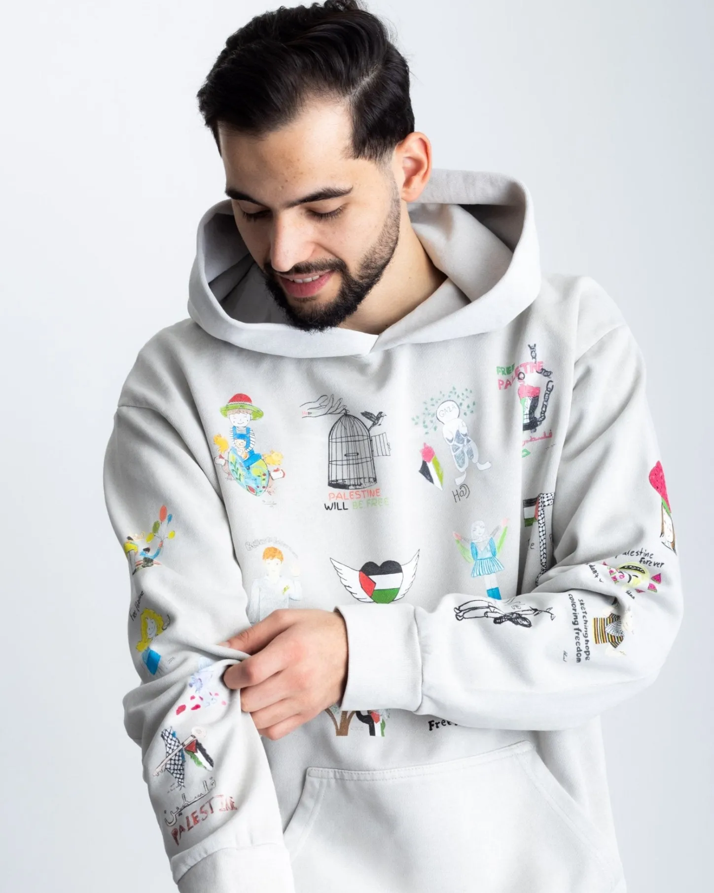 Hoodies & Crews | Children Of Art*Wear The Peace Children Of Art Heavyweight Hoodie