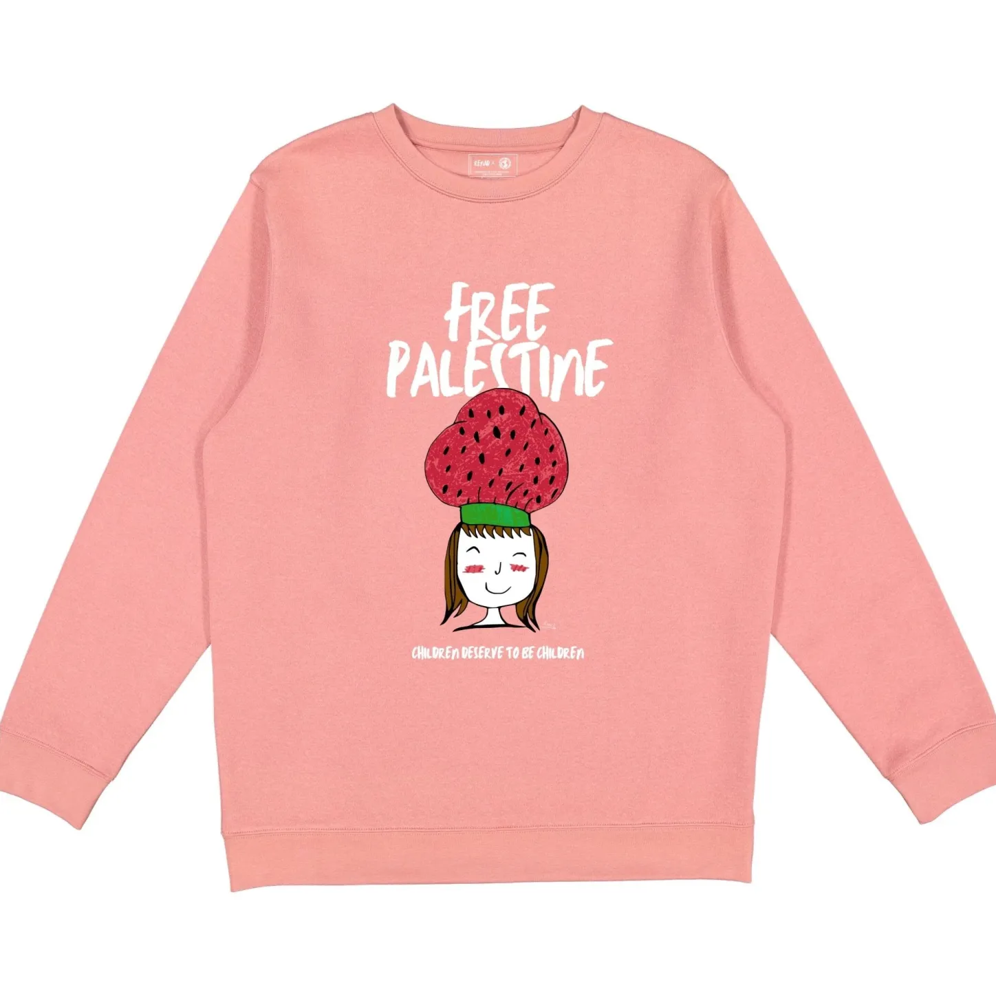 Hoodies & Crews | Renad X Wtp*Wear The Peace Children Of Gaza Crewneck (Renad X WTP)