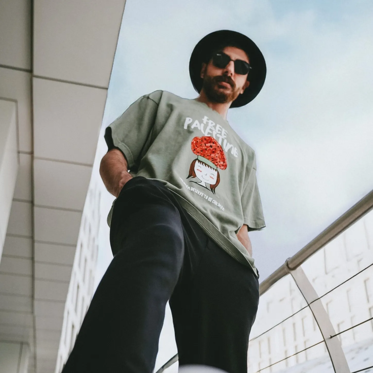 Tees | Best Sellers*Wear The Peace Children Of Gaza Heavyweight Tee (Renad X WTP)