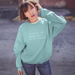 Best Sellers | Crewnecks*Wear The Peace Cost Of Peace Crewneck