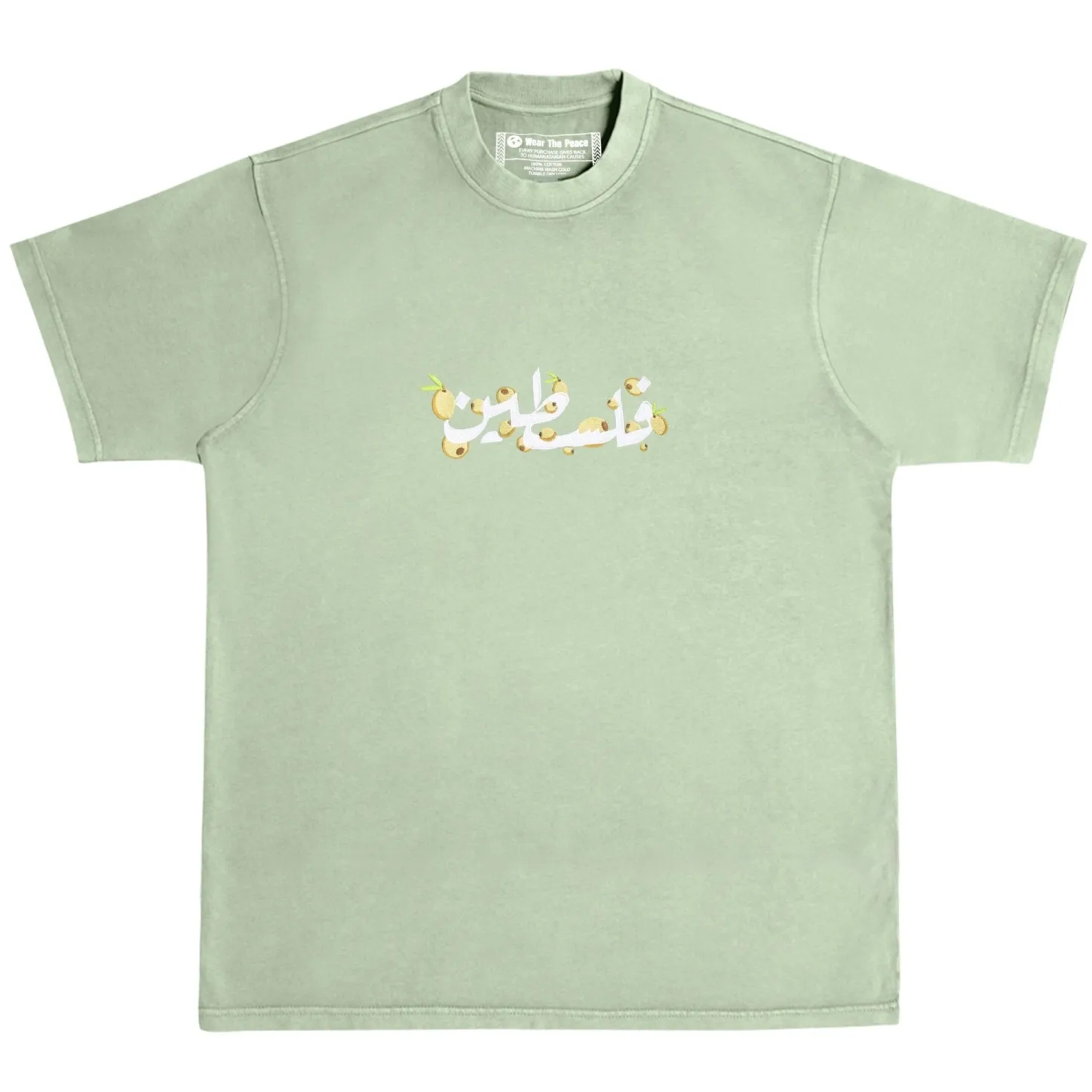 Tees | Tees*Wear The Peace Falasteen Embroidered Heavyweight Tee