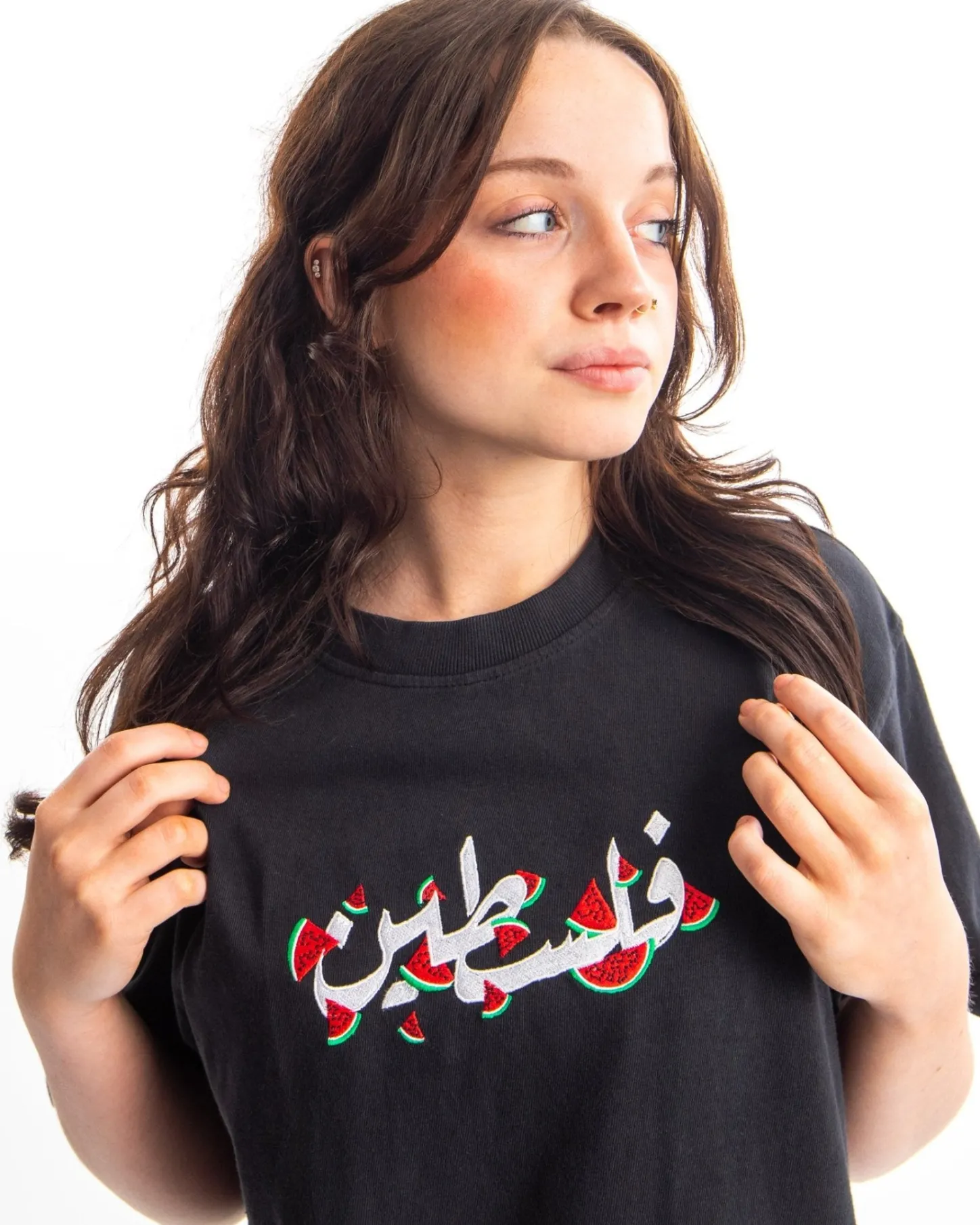 Tees | Tees*Wear The Peace Falasteen Embroidered Heavyweight Tee