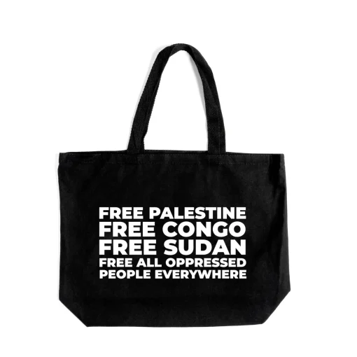 Pins & Accessories | Tote Bags*Wear The Peace Free All Oppressed Jumbo Tote Bag