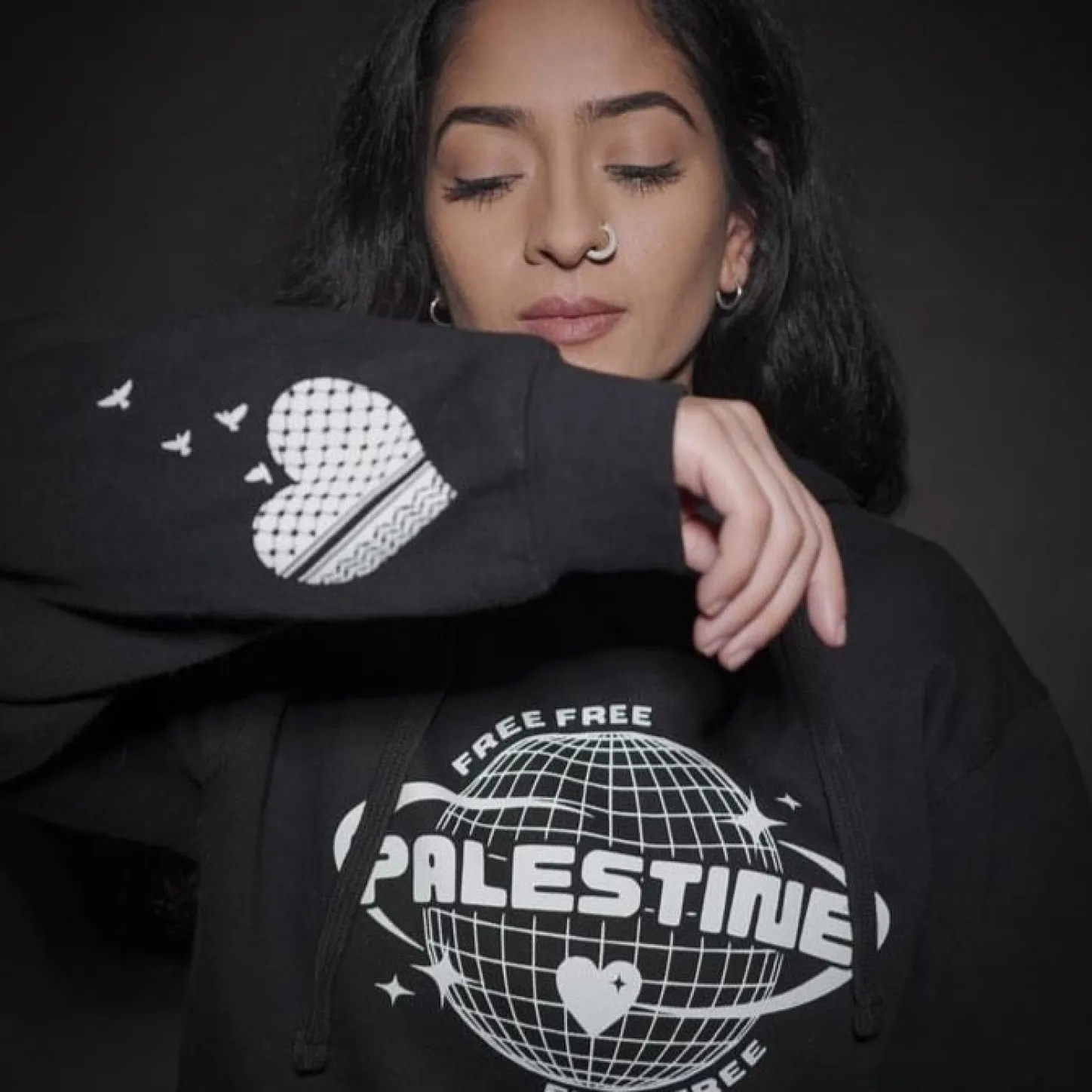 Hoodies & Crews | Hoodies*Wear The Peace Free Palestine Hoodie