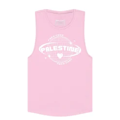 Tees*Wear The Peace Free Palestine Muscle Tank