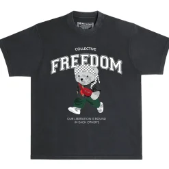 Tees | Best Sellers*Wear The Peace Freedom Bear Heavyweight Tee