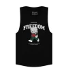 Tees*Wear The Peace Freedom Bear Muscle Tank