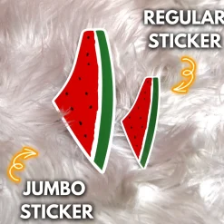 Pins & Accessories | Stickers*Wear The Peace Freedom Melon Jumbo Sticker