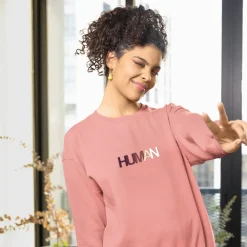 Best Sellers | Crewnecks*Wear The Peace Human Embroidered Crewneck