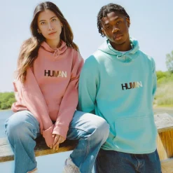 Best Sellers | Hoodies*Wear The Peace Human Embroidered Hoodie