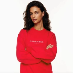 Best Sellers | Crewnecks*Wear The Peace Human Kind Embroidered Crewneck