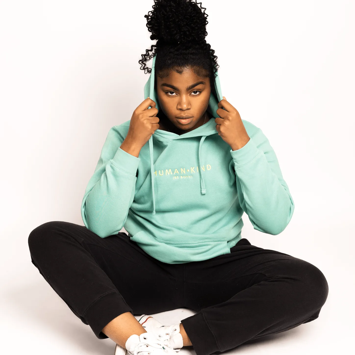 Best Sellers | Hoodies*Wear The Peace Human Kind Embroidered Hoodie