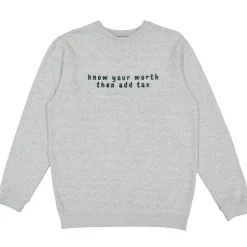 Gifts Under $30 | Crewnecks*Wear The Peace Know Your Worth Crewneck