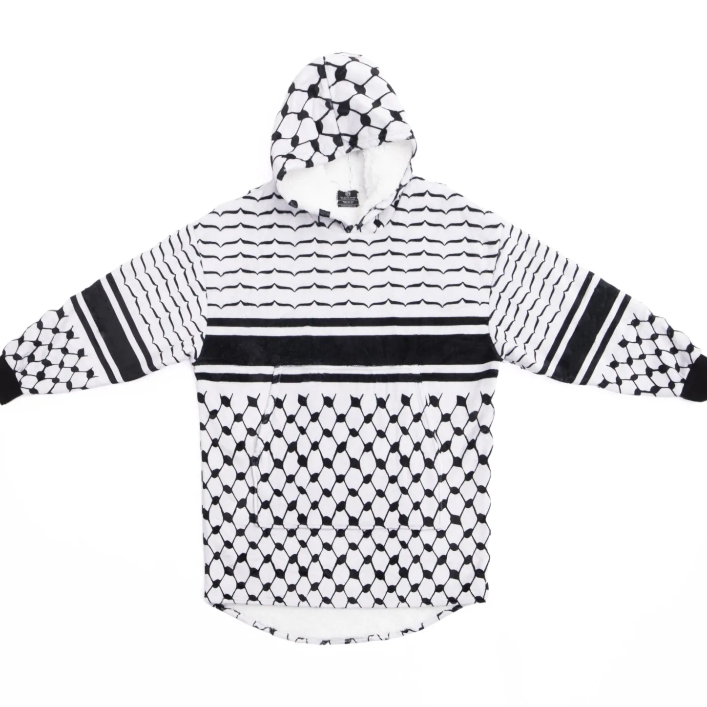 Hoodies & Crews | Best Sellers*Wear The Peace Kufiya Blanket Hoodie
