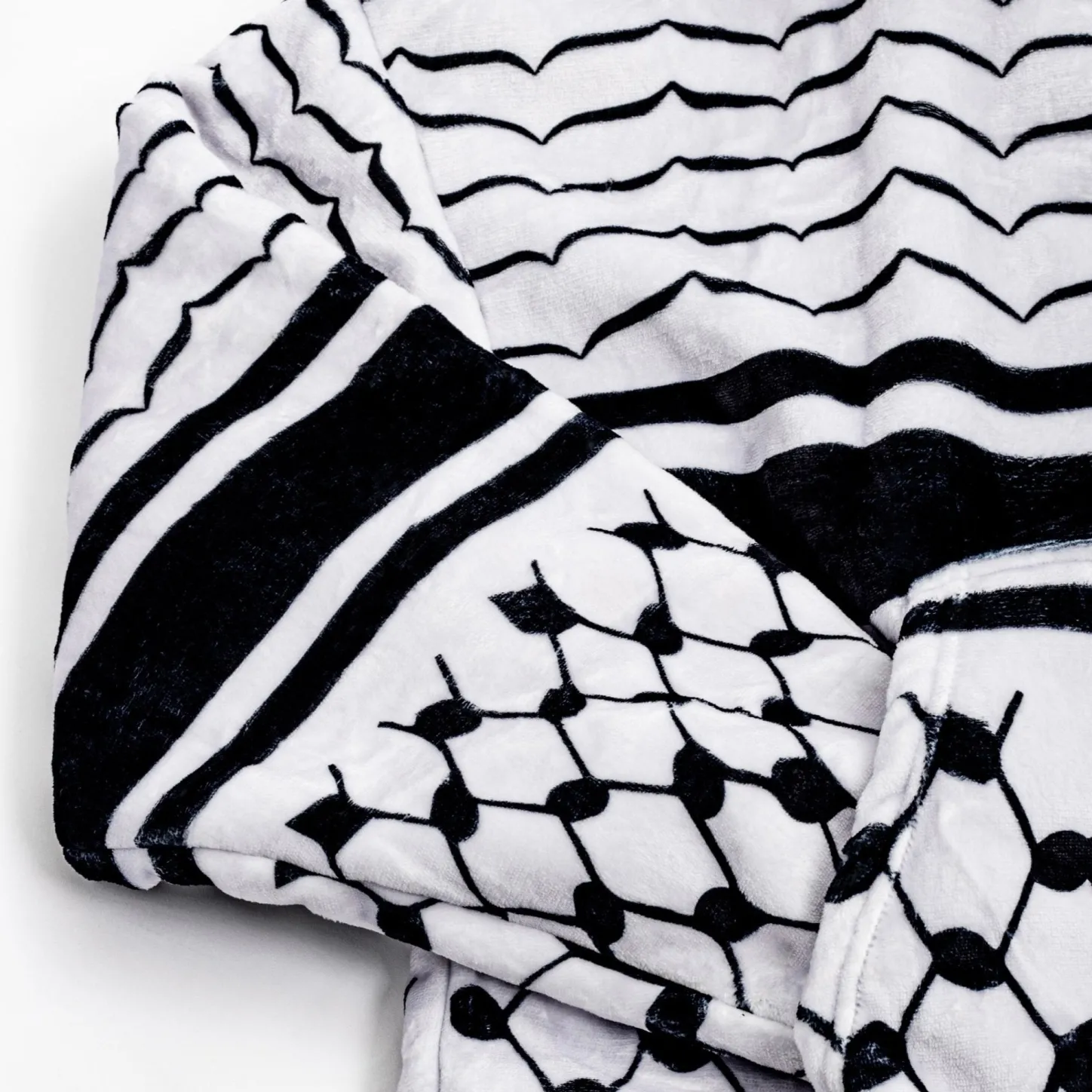 Hoodies & Crews | Best Sellers*Wear The Peace Kufiya Blanket Hoodie