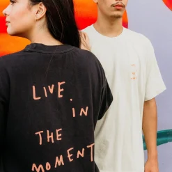 Gifts Under $30 | Tees*Wear The Peace Live In The Moment Heavyweight Tee