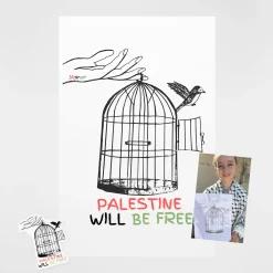 Children Of Art | Gifts Under $30*Wear The Peace Nesreen Poster Pack