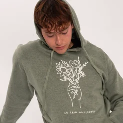 Hoodies*Wear The Peace No Rain No Flowers Hoodie
