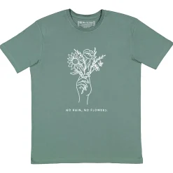 Gifts Under $30 | Tees*Wear The Peace No Rain No Flowers Tee Basil