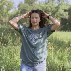 Gifts Under $30 | Tees*Wear The Peace No Rain No Flowers Tee Basil