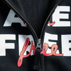 Hoodies*Wear The Peace None Of Us Are Free Zip-Up Hoodie