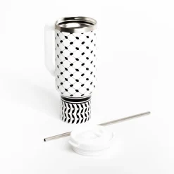 Pins & Accessories | Home*Wear The Peace 40 Oz. Kufiya Tumbler