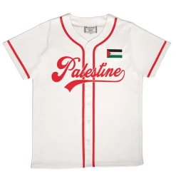 Tees | Best Sellers*Wear The Peace Palestine Baseball Home Jersey