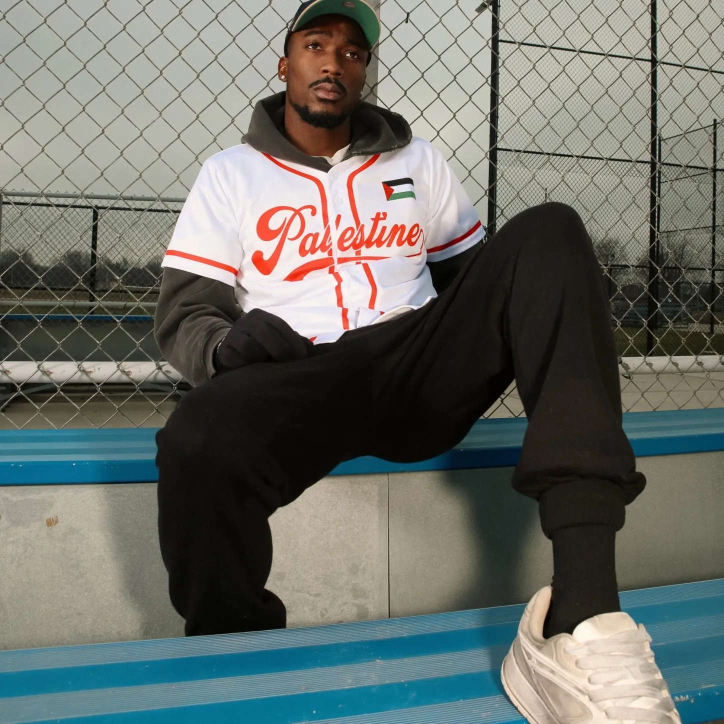 Tees | Best Sellers*Wear The Peace Palestine Baseball Home Jersey