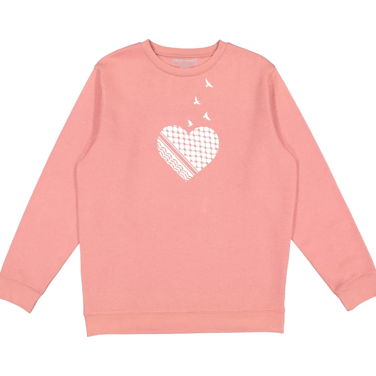 Hoodies & Crews | Best Sellers*Wear The Peace Palestine Heart Crewneck
