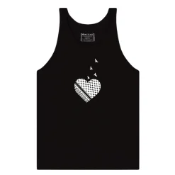 Tees | Gifts Under $30*Wear The Peace Palestine Heart Tank Top