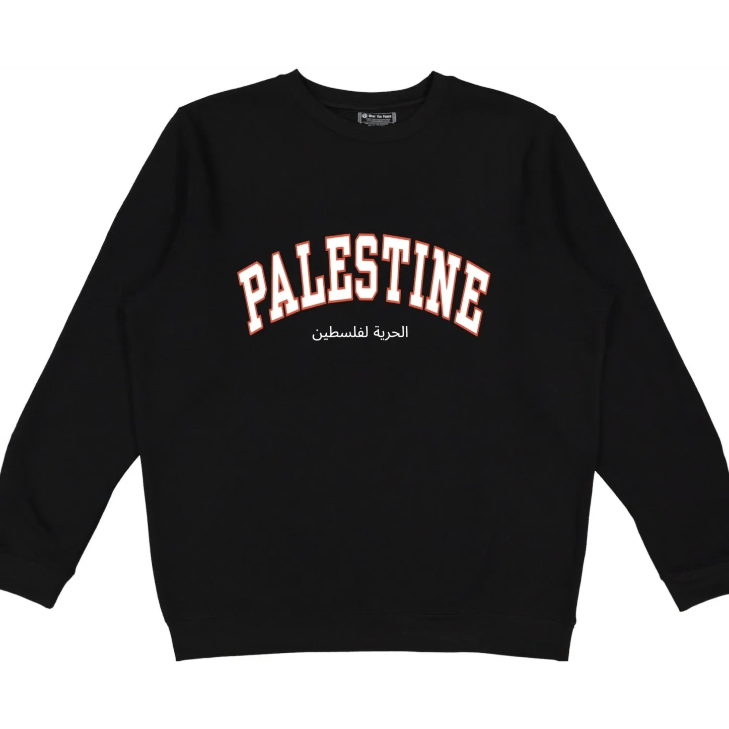 Hoodies & Crews | Crewnecks*Wear The Peace Palestine Varsity Crewneck