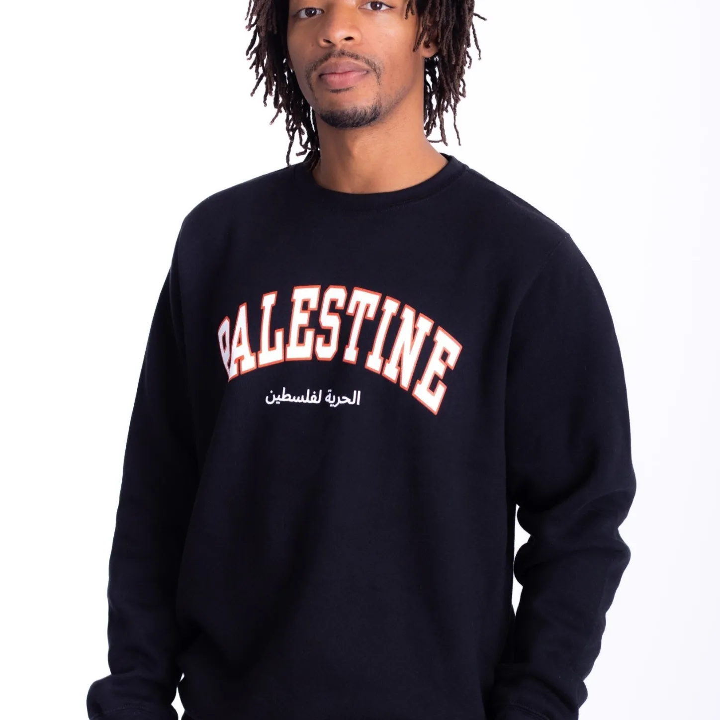 Hoodies & Crews | Crewnecks*Wear The Peace Palestine Varsity Crewneck