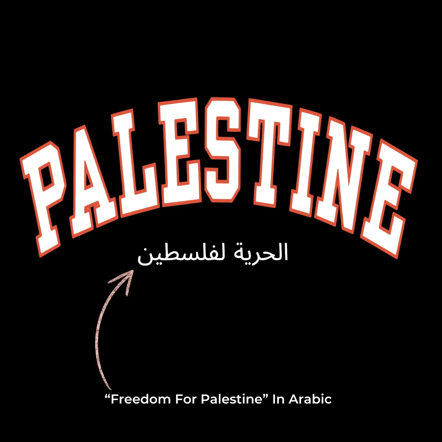Hoodies & Crews | Crewnecks*Wear The Peace Palestine Varsity Crewneck