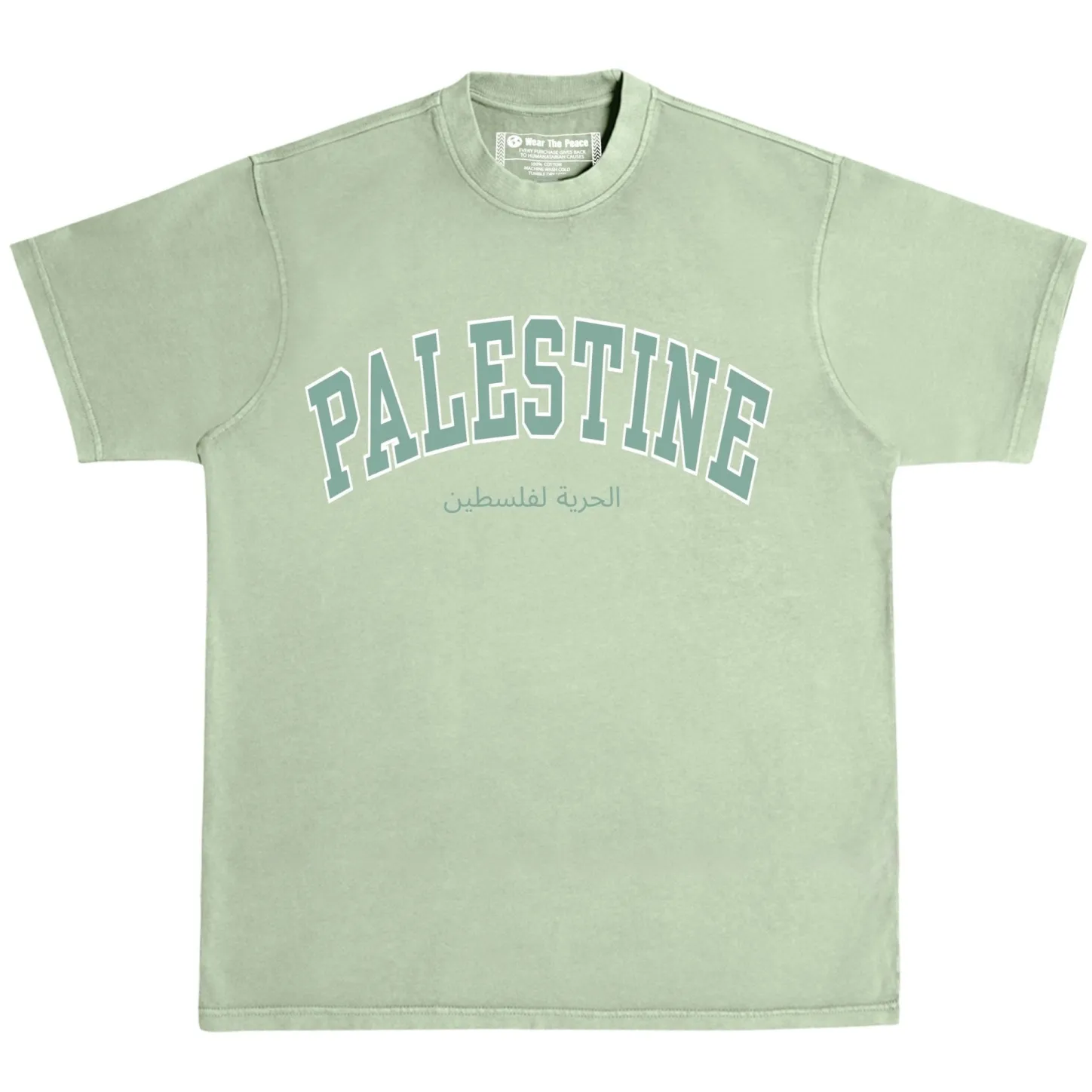 Tees | Best Sellers*Wear The Peace Palestine Varsity Heavyweight Tee