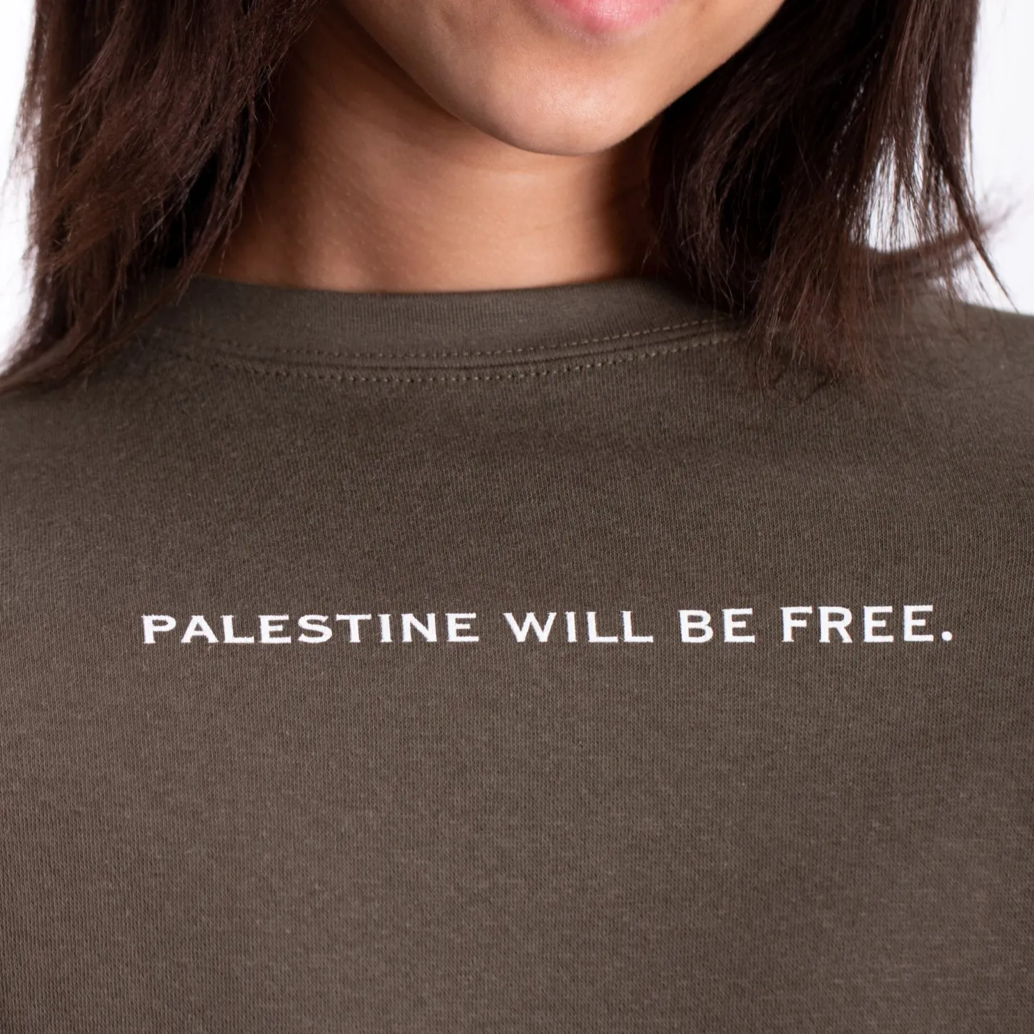 Hoodies & Crews | Best Sellers*Wear The Peace Palestine Will Be Free Crewneck