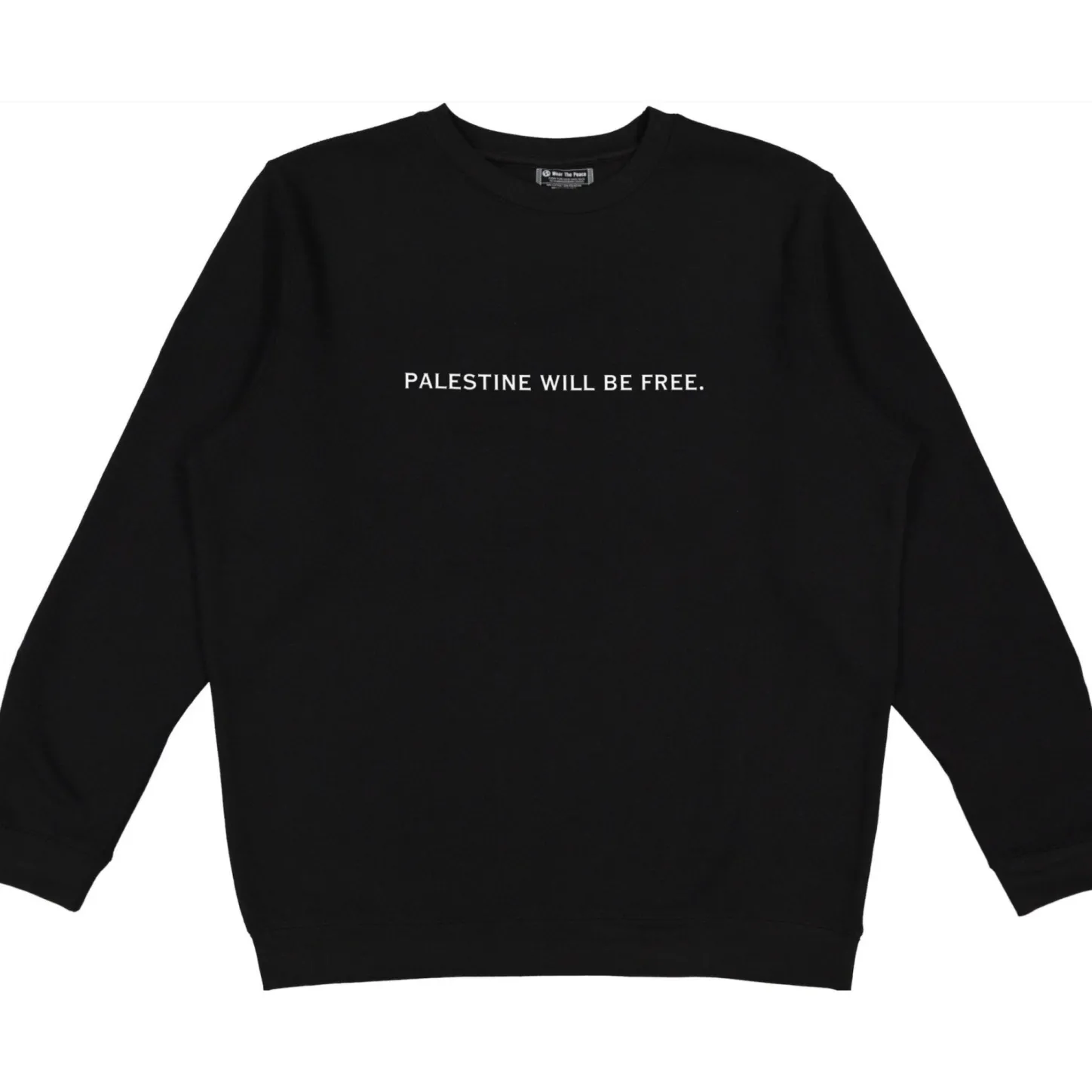 Hoodies & Crews | Best Sellers*Wear The Peace Palestine Will Be Free Crewneck