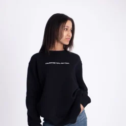 Hoodies & Crews | Best Sellers*Wear The Peace Palestine Will Be Free Crewneck
