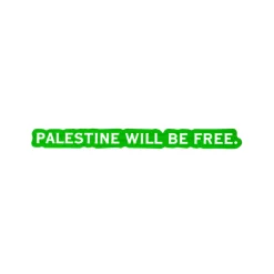 Pins & Accessories | Stickers*Wear The Peace Palestine Will Be Free Sticker