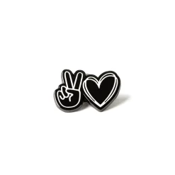 Gifts Under $30 | Pins & Keychains*Wear The Peace Peace and Love Pin