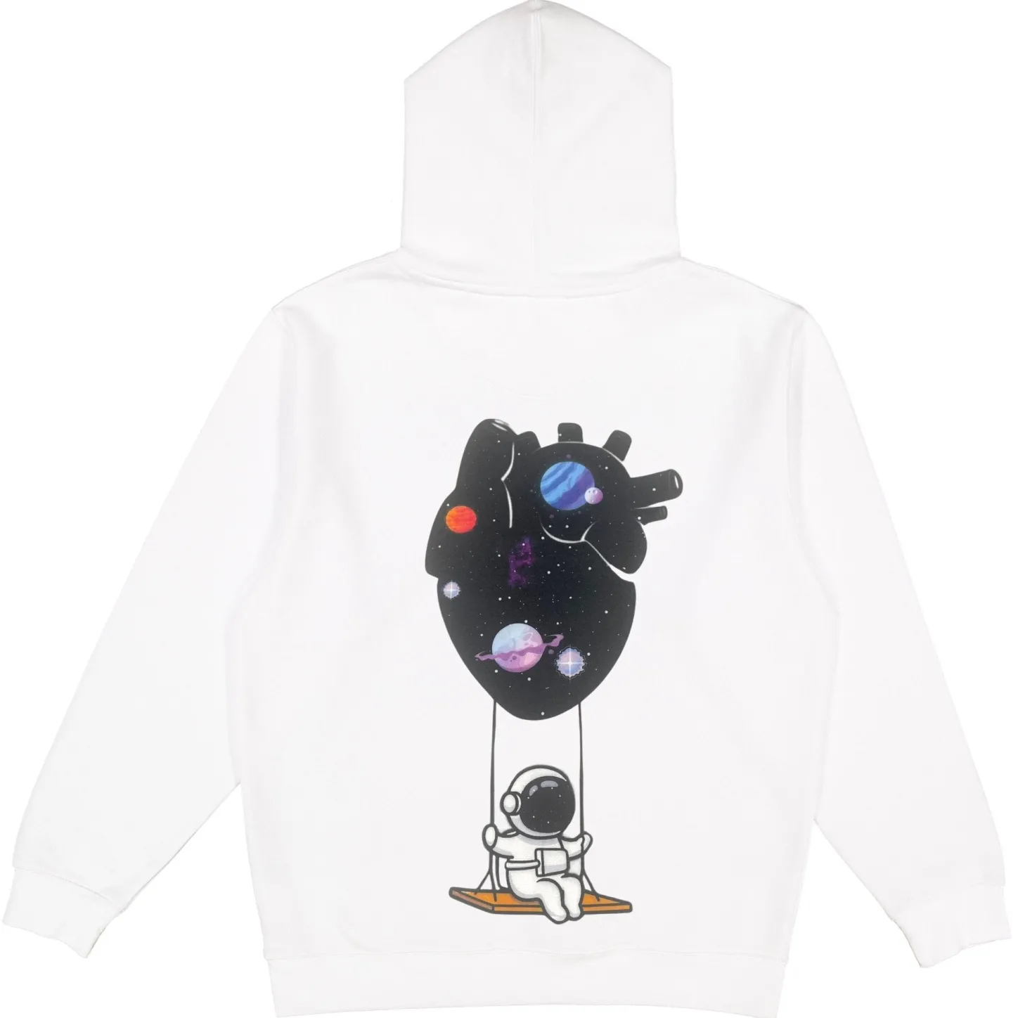 Clearance | Hoodies*Wear The Peace Space For Dreams White Hoodie