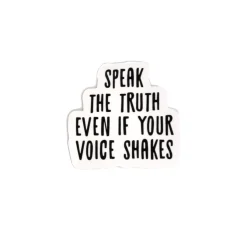 Gifts Under $30 | Stickers*Wear The Peace Speak The Truth Sticker