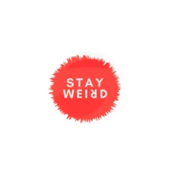 Gifts Under $30 | Clearance*Wear The Peace Stay Weird Sticker
