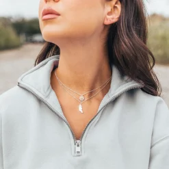 Necklaces*Wear The Peace Sunflower Sterling Necklace Silver