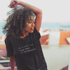 Best Sellers | Gifts Under $30*Wear The Peace The Cost Of Peace Tee