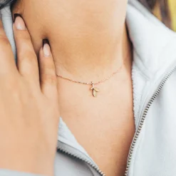 Pins & Accessories | Best Sellers*Wear The Peace The Olive Sterling Silver Necklace RoseGold