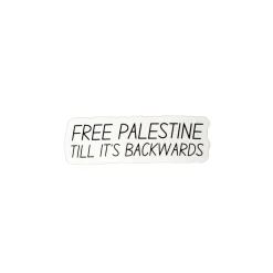 Pins & Accessories | Stickers*Wear The Peace Till It's Backwards Sticker