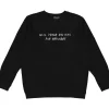 Crewnecks*Wear The Peace Trade Racists For Refugees Crewneck