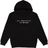 Hoodies*Wear The Peace Trade Racists For Refugees Hoodie Black
